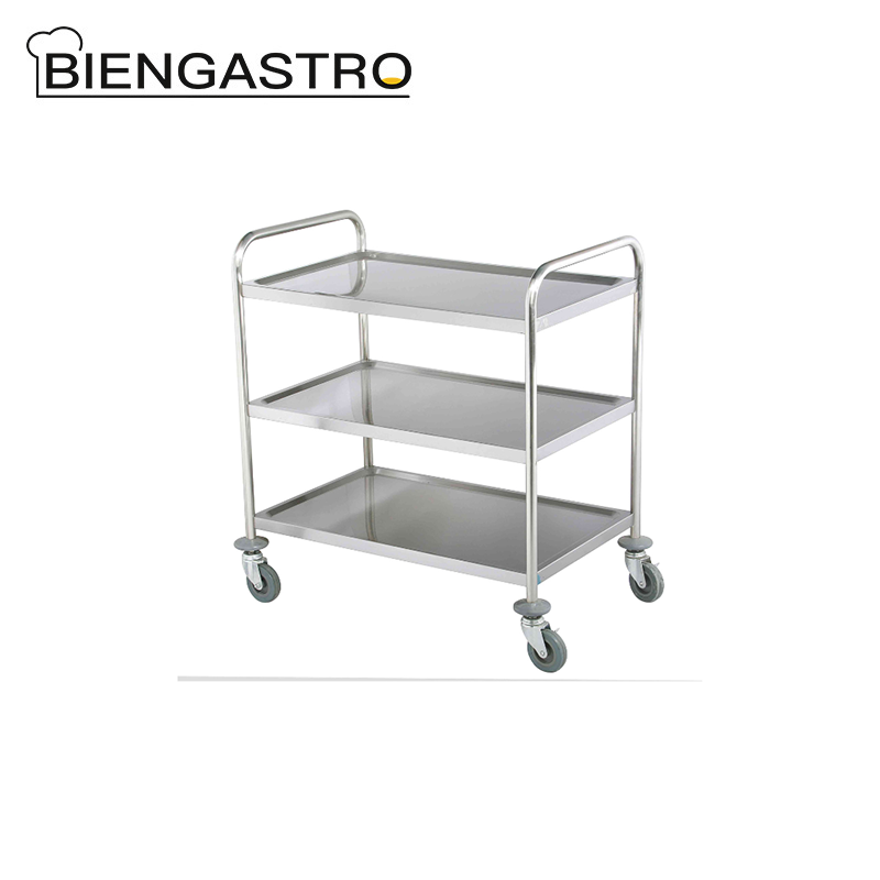 3 Layers Round-tube Dining Cart