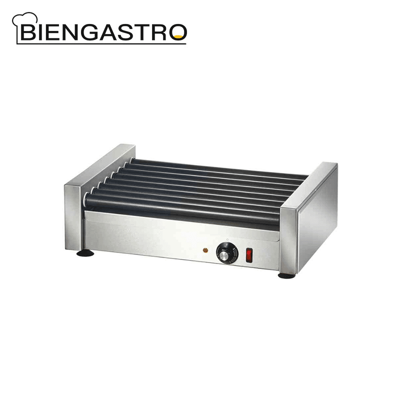 Hot dog roller grill