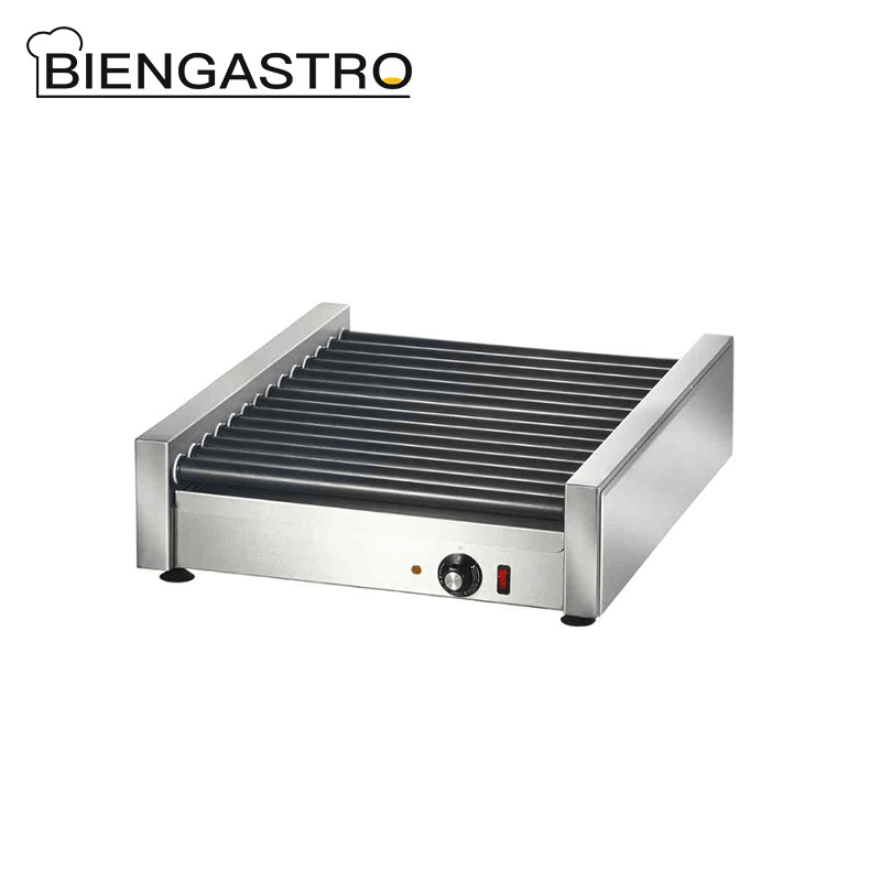 Hot dog roller for bbq