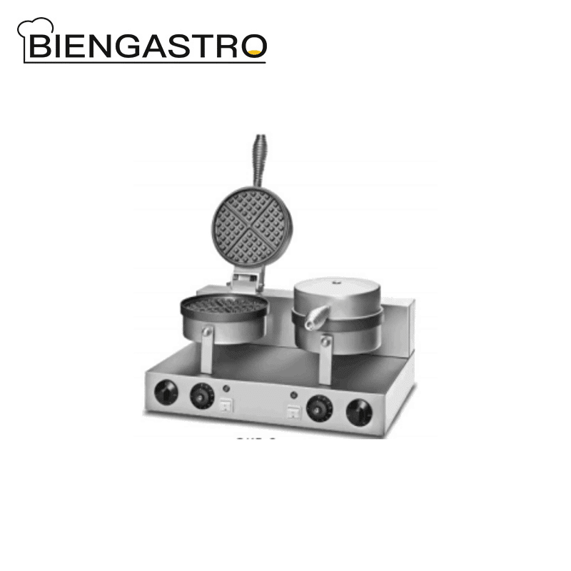 Easy-clean waffle maker machine
