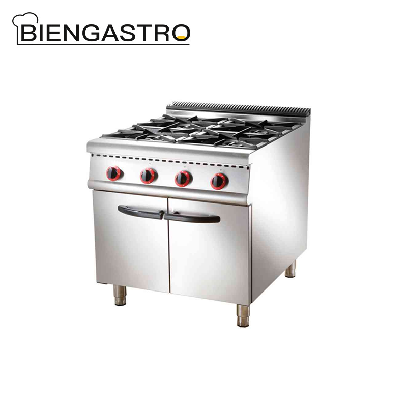 Gas Range with Cabinet