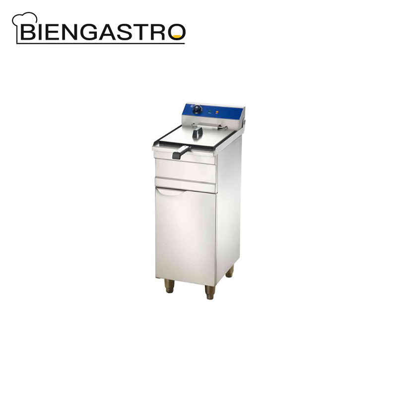 Single Tank Fryer with Cabinet