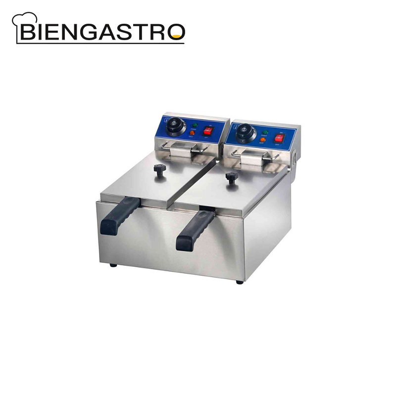 Commercial Double Tanks Electric Fryer