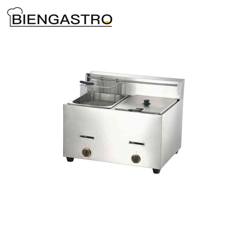 Double Tank Gas Fryer