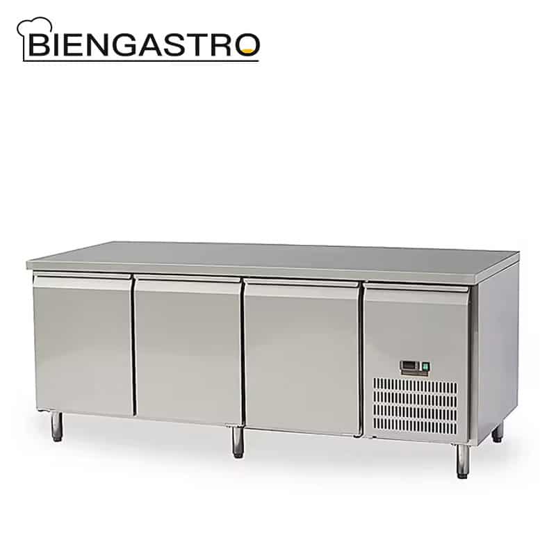 Refrigerator Bench with Three Doors