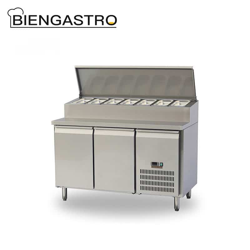 Stainless Steel Worktable Refrigerator