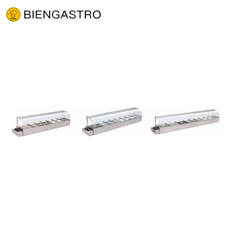 Curved Glass Bain Marie
