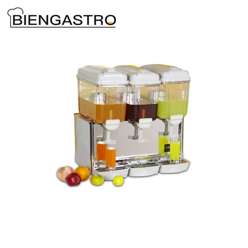 Juice Dispenser with Paddle Stirring System & Pump Spraying System