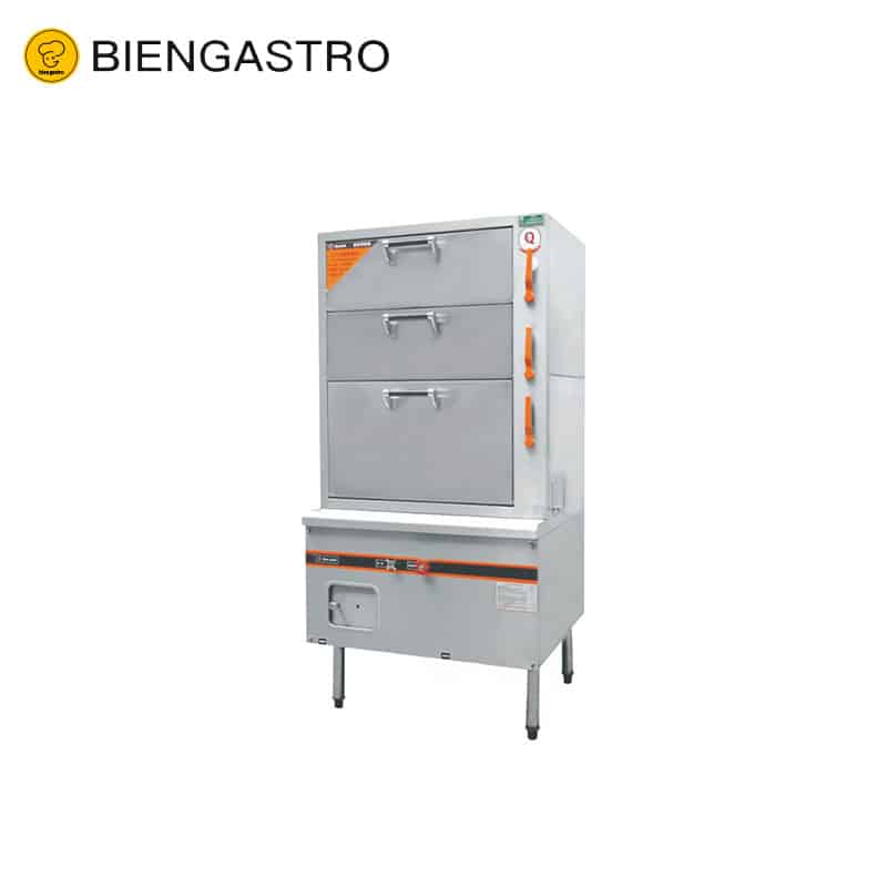 3 Drawers Gas Food Steamer