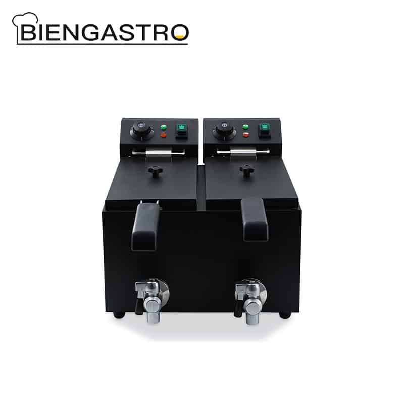 Electric Double Tank deep fryer
