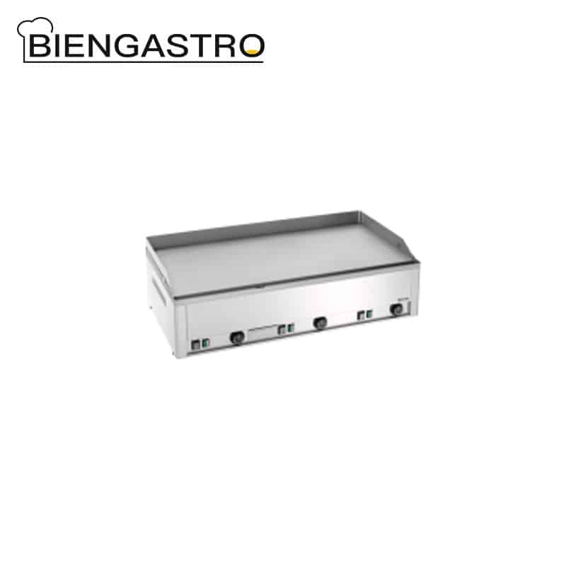Professional Electric Griddle Smooth with Chrome