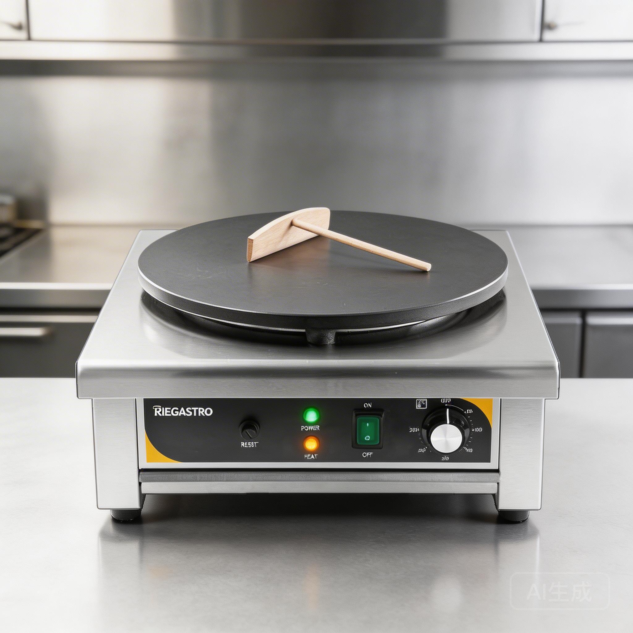 Commercial Crepe Machine Control Panel with Temperature Settings