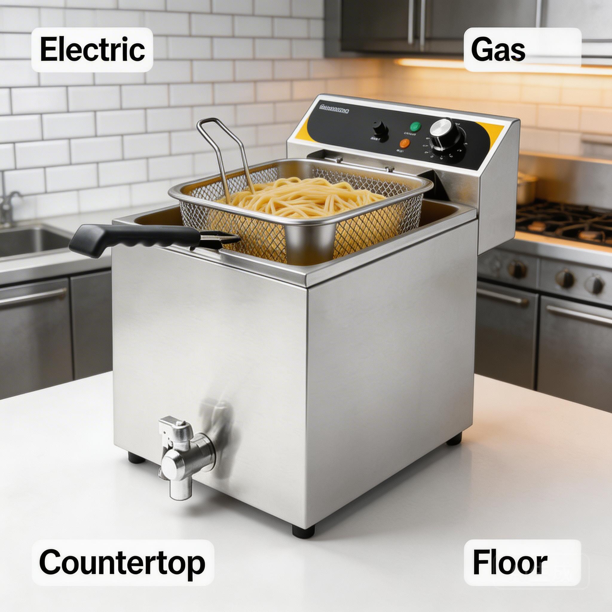 Commercial Pasta Cooker Types: Electric, Gas, Countertop, Floor