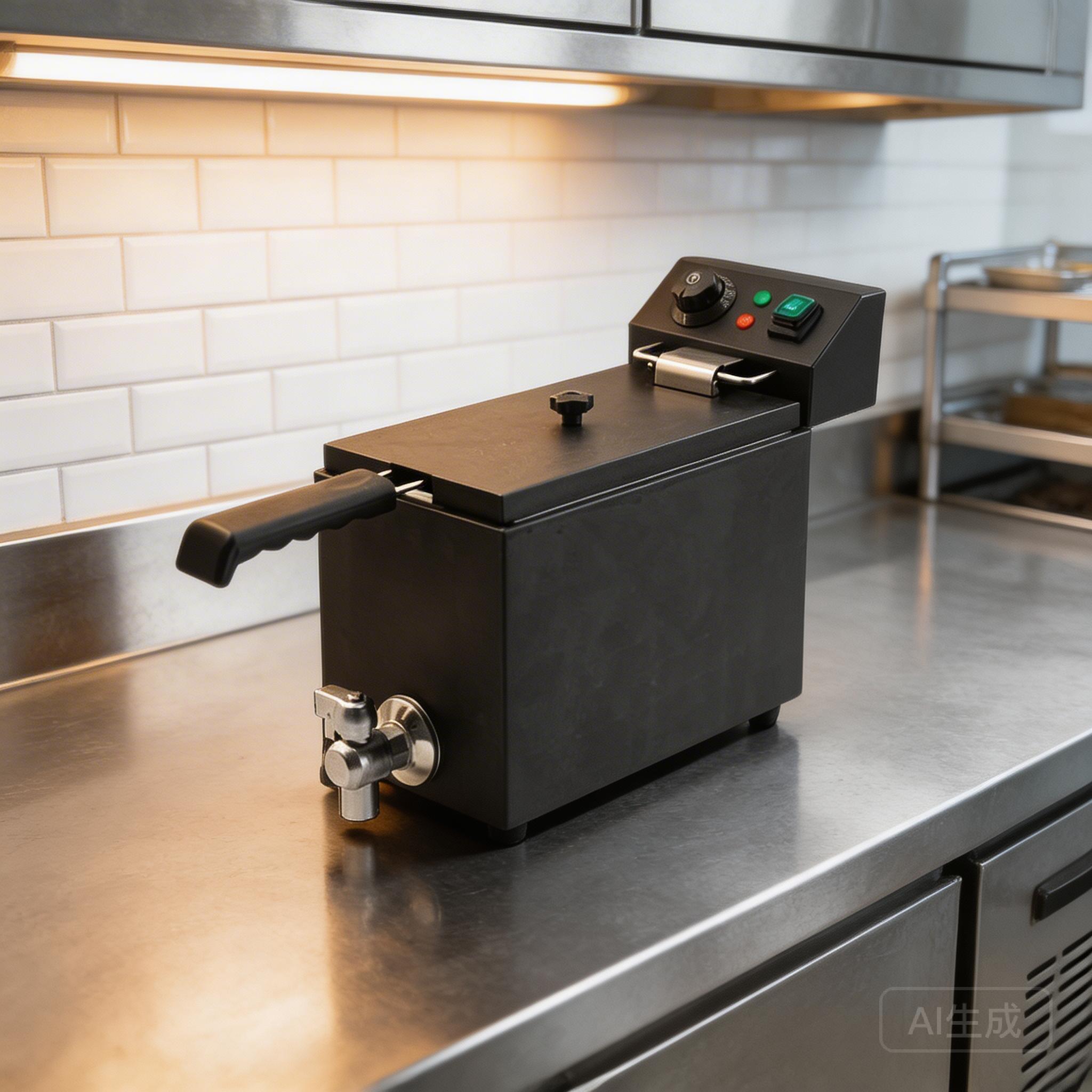 Monthly maintenance check of commercial fryer heating element