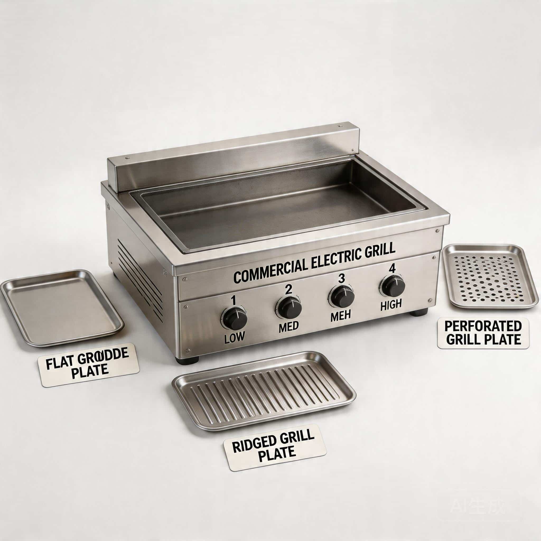 Commercial Electric Grill 6
