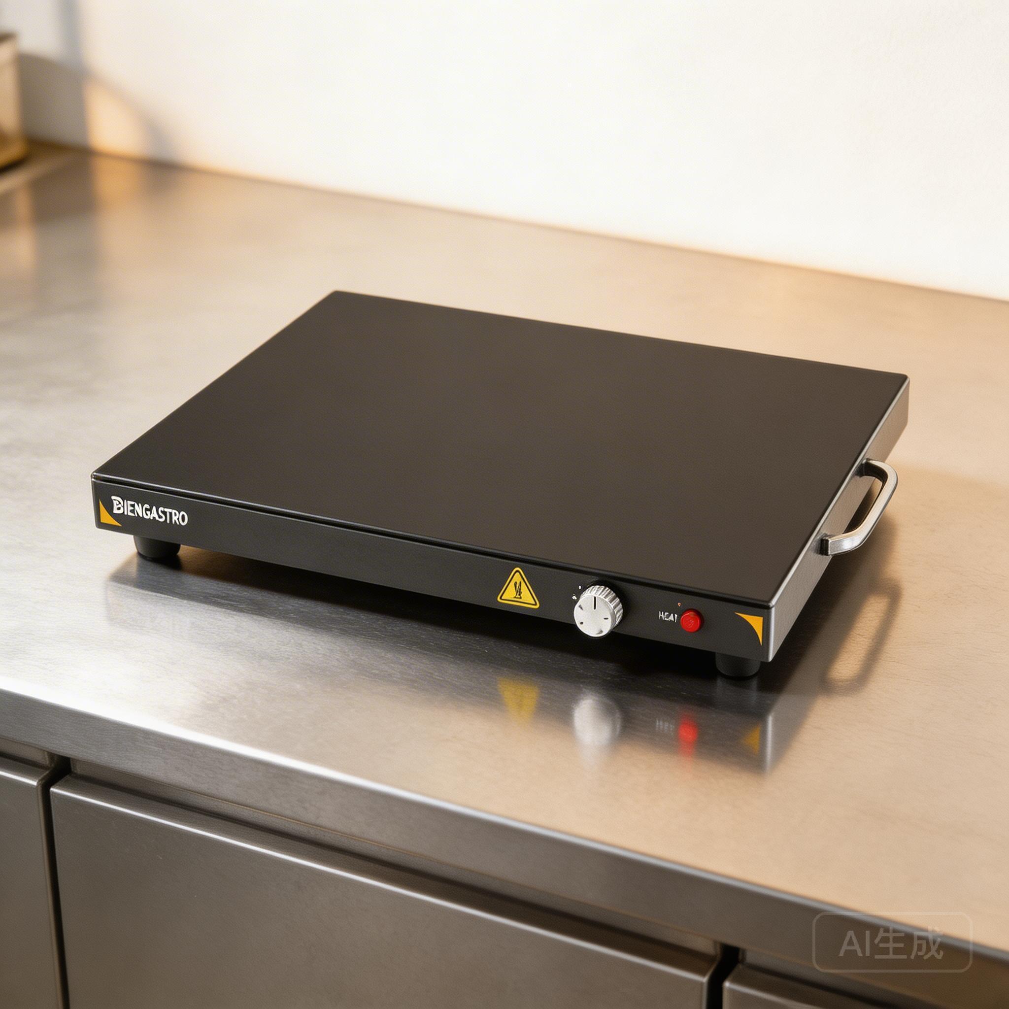 Biengastro Commercial Hot Plate in a Kitchen Setting