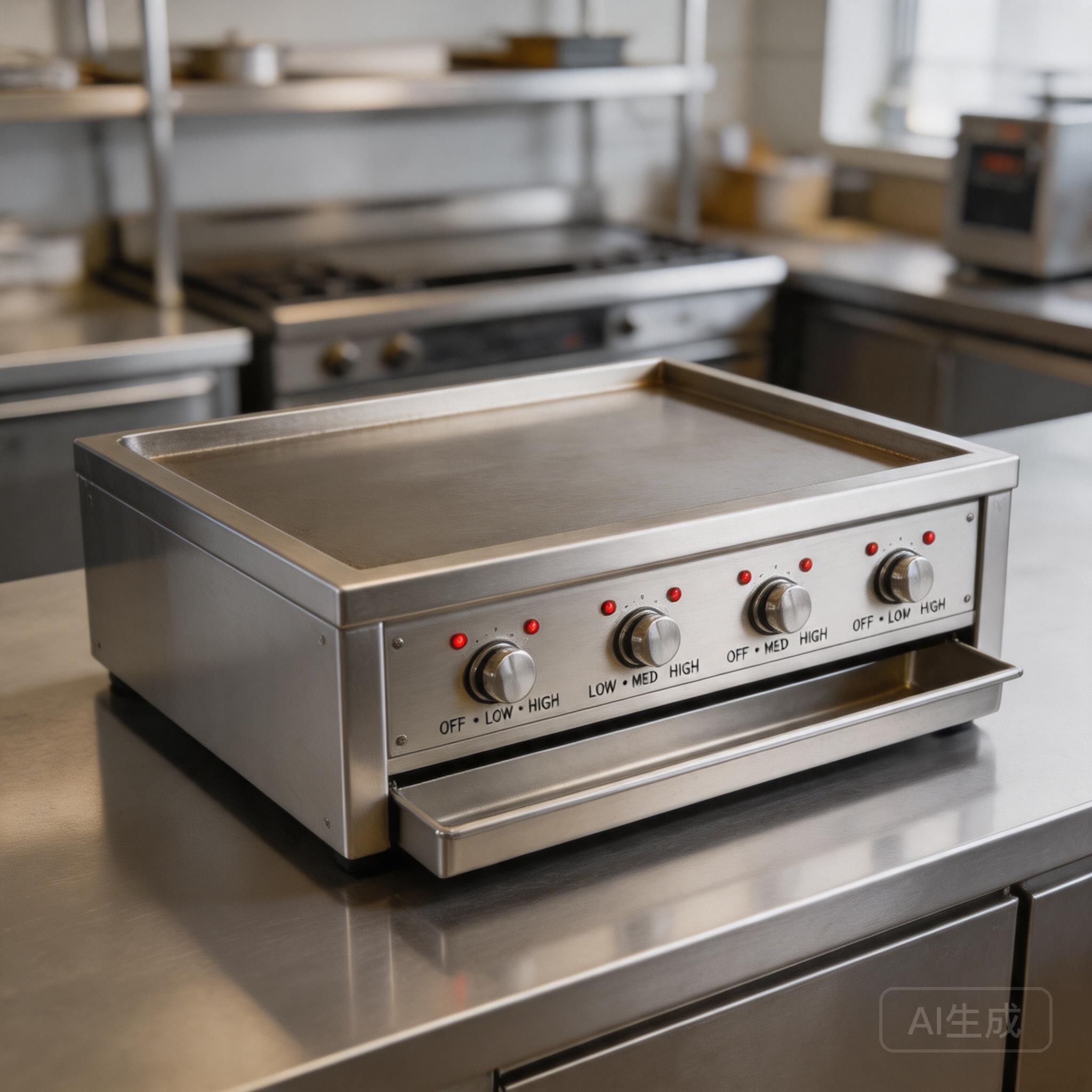 Commercial Gas and Electric Griddle Design Comparison