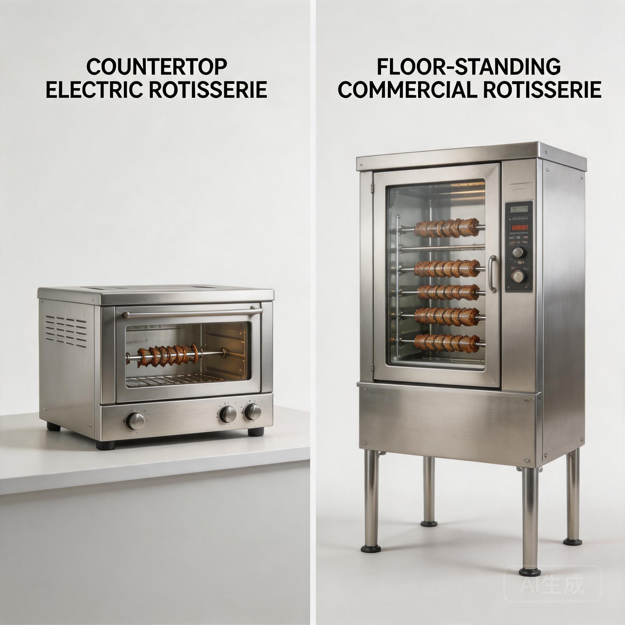 Types of Commercial Rotisserie Ovens