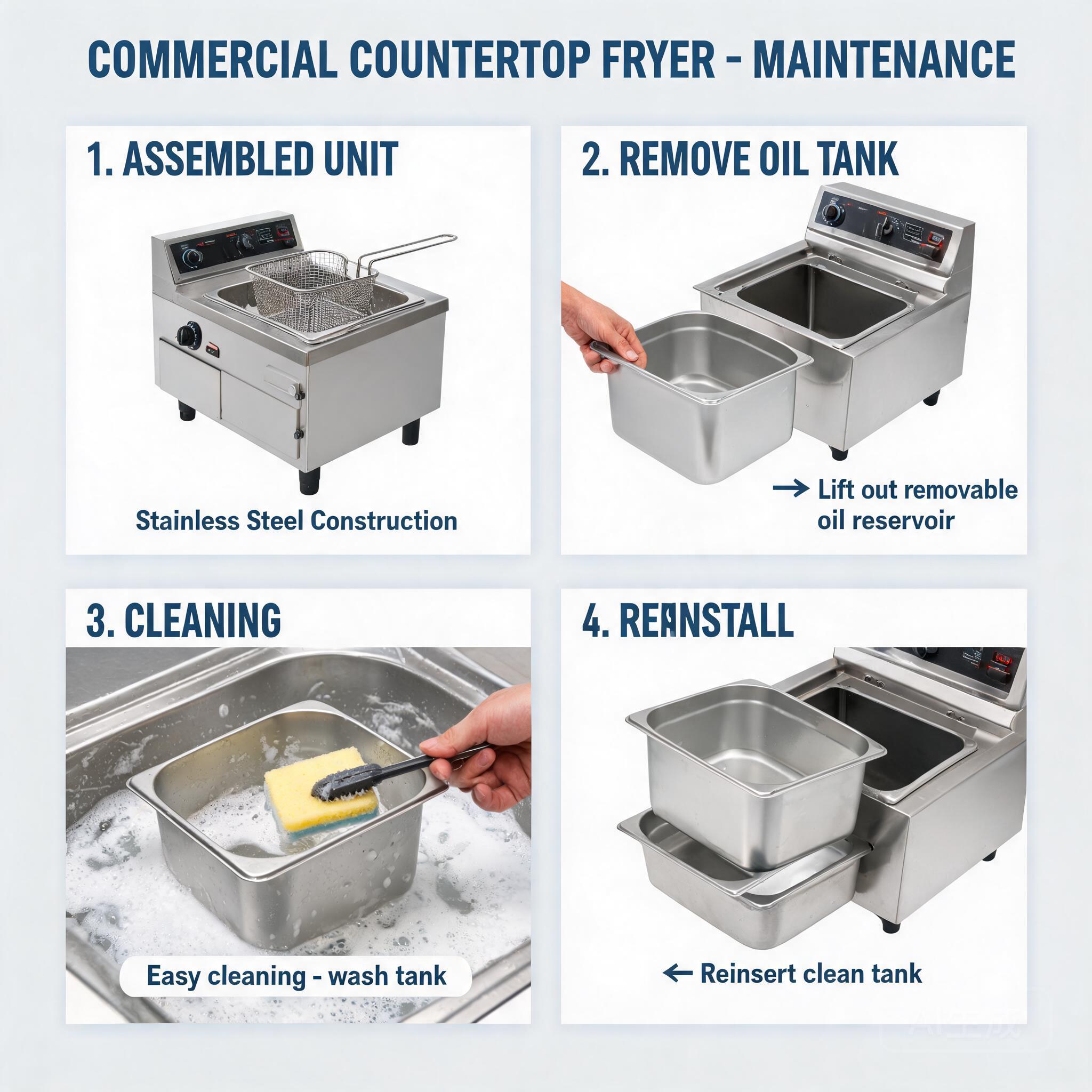Commercial countertop fryer buying guide - Biengastro