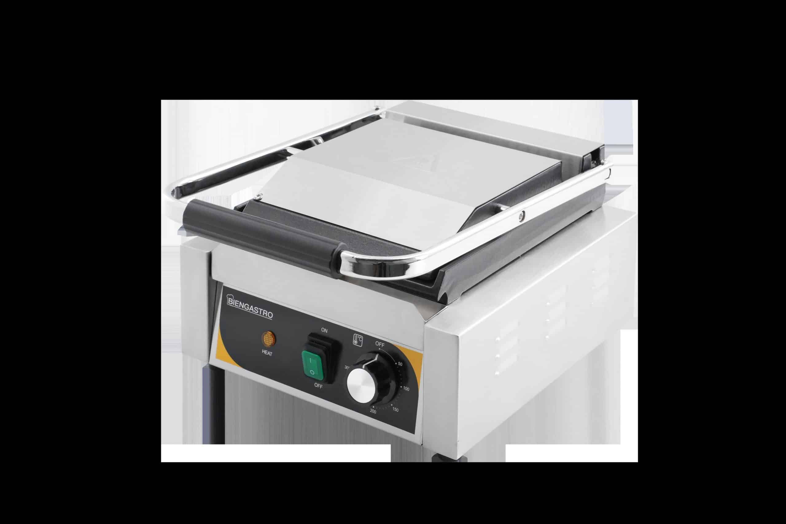 gas powered double contact grill professional kitchen